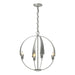 Hubbardton Forge - Four Light Chandelier - Cirque - Sterling- Union Lighting Luminaires Decor