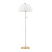 Mitzi Canada - One Light Floor Lamp - Meshelle - Aged Brass- Union Lighting Luminaires Decor