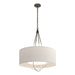 Hubbardton Forge - Four Light Pendant - Loop - Bronze- Union Lighting Luminaires Decor
