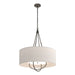Hubbardton Forge - Four Light Pendant - Loop - Dark Smoke- Union Lighting Luminaires Decor