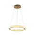 Bethel International Canada - LED Chandelier - Sand Gold- Union Lighting Luminaires Decor