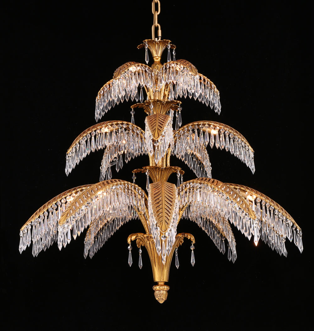 Bethel International Canada - 20 Light Chandelier - Copper- Union Lighting Luminaires Decor