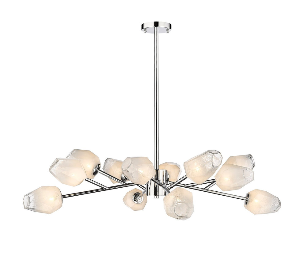 Bethel International Canada - 12 Light Chandelier - Chrome- Union Lighting Luminaires Decor