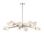 Bethel International Canada - 12 Light Chandelier - Chrome- Union Lighting Luminaires Decor