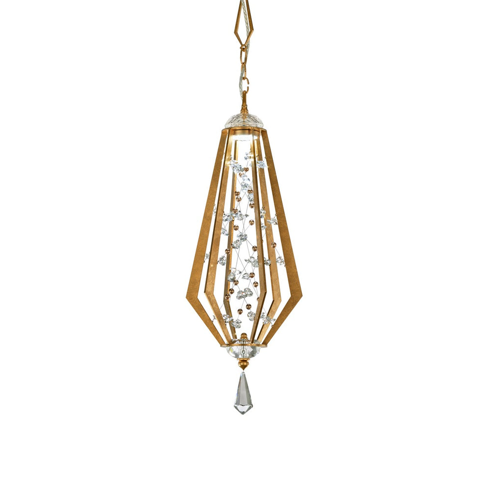 Schonbek Forever - LED Mini Pendant - Eternity - Heirloom Gold- Union Lighting Luminaires Decor