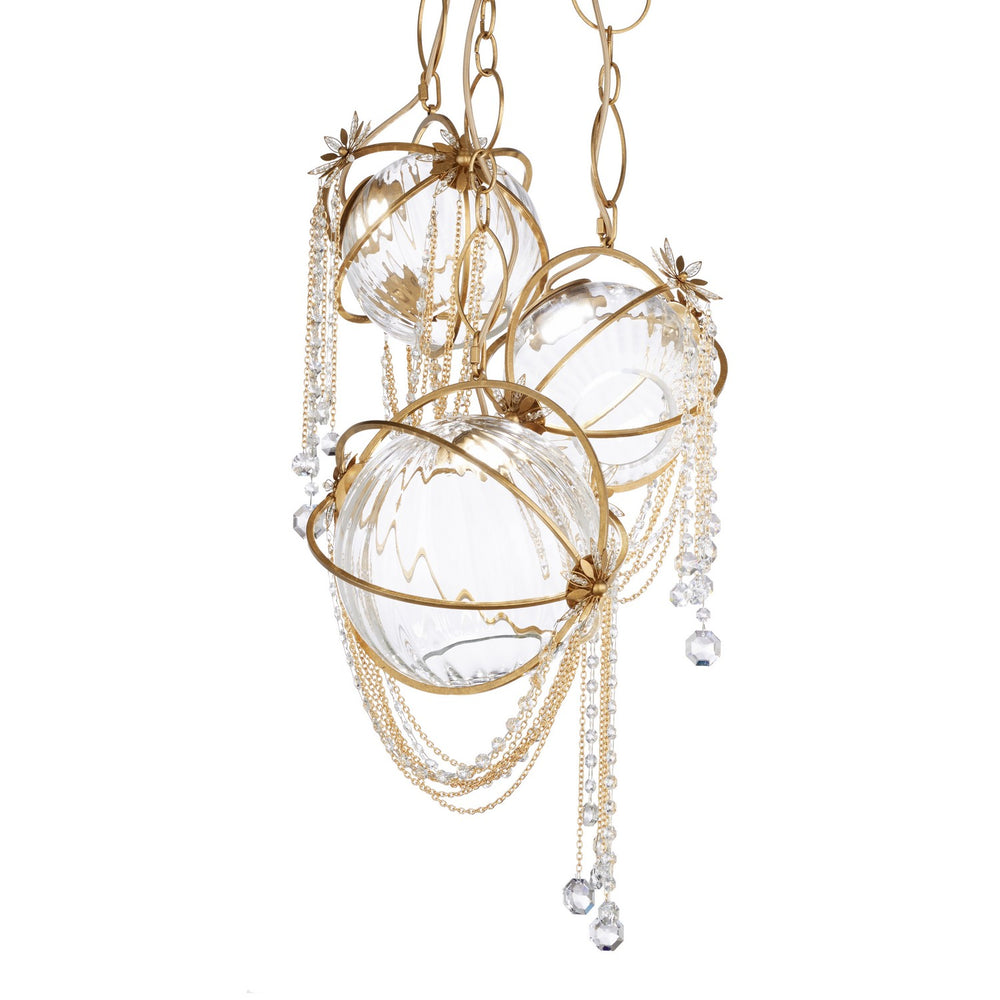 Schonbek Forever - LED Pendant - Revere - Heirloom Gold- Union Lighting Luminaires Decor