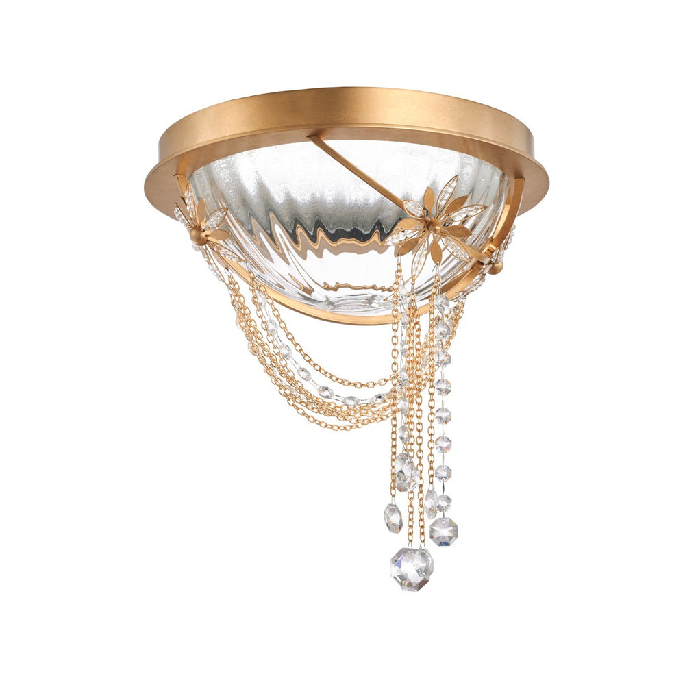 Schonbek Forever - LED Flush Mount - Revere - Heirloom Gold- Union Lighting Luminaires Decor