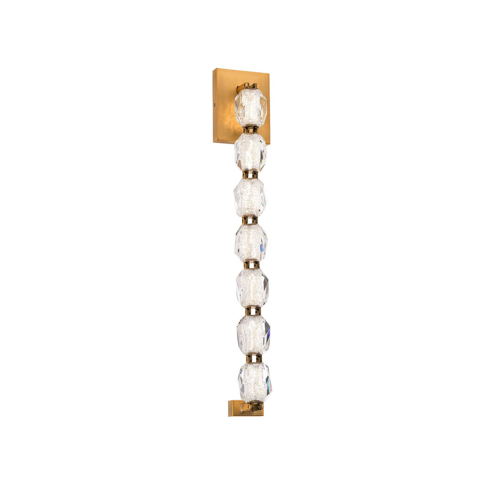 Schonbek Forever - LED Wall Sconce - Seduction - Aged Brass- Union Lighting Luminaires Decor