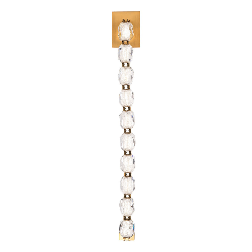 Schonbek Forever - LED Wall Sconce - Seduction - Aged Brass- Union Lighting Luminaires Decor