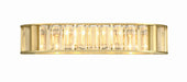 Crystorama - Four Light Bath - Farris - Aged Brass- Union Lighting Luminaires Decor