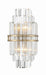 Crystorama - Two Light Wall Sconce - Hayes - Aged Brass- Union Lighting Luminaires Decor