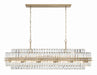 Crystorama - 16 Light Chandelier - Hayes - Aged Brass- Union Lighting Luminaires Decor