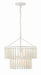 Crystorama - One Light Pendant - Tiana - Matte White- Union Lighting Luminaires Decor