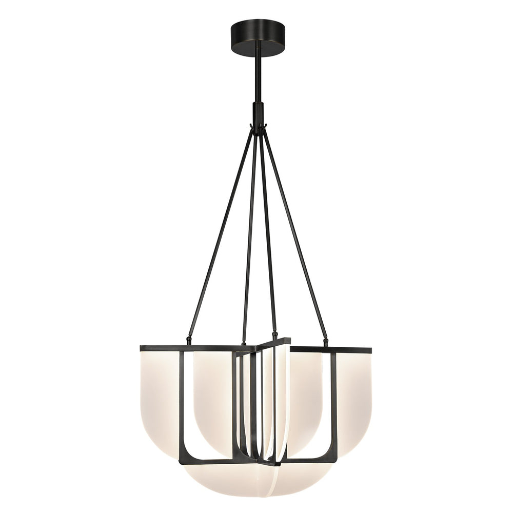 Alora Canada - LED Chandelier - Anders - Urban Bronze- Union Lighting Luminaires Decor