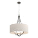 Hubbardton Forge - Four Light Pendant - Loop - Oil Rubbed Bronze- Union Lighting Luminaires Decor