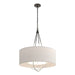 Hubbardton Forge - Four Light Pendant - Loop - Oil Rubbed Bronze- Union Lighting Luminaires Decor