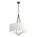 Hubbardton Forge - Four Light Pendant - Loop - Natural Iron- Union Lighting Luminaires Decor