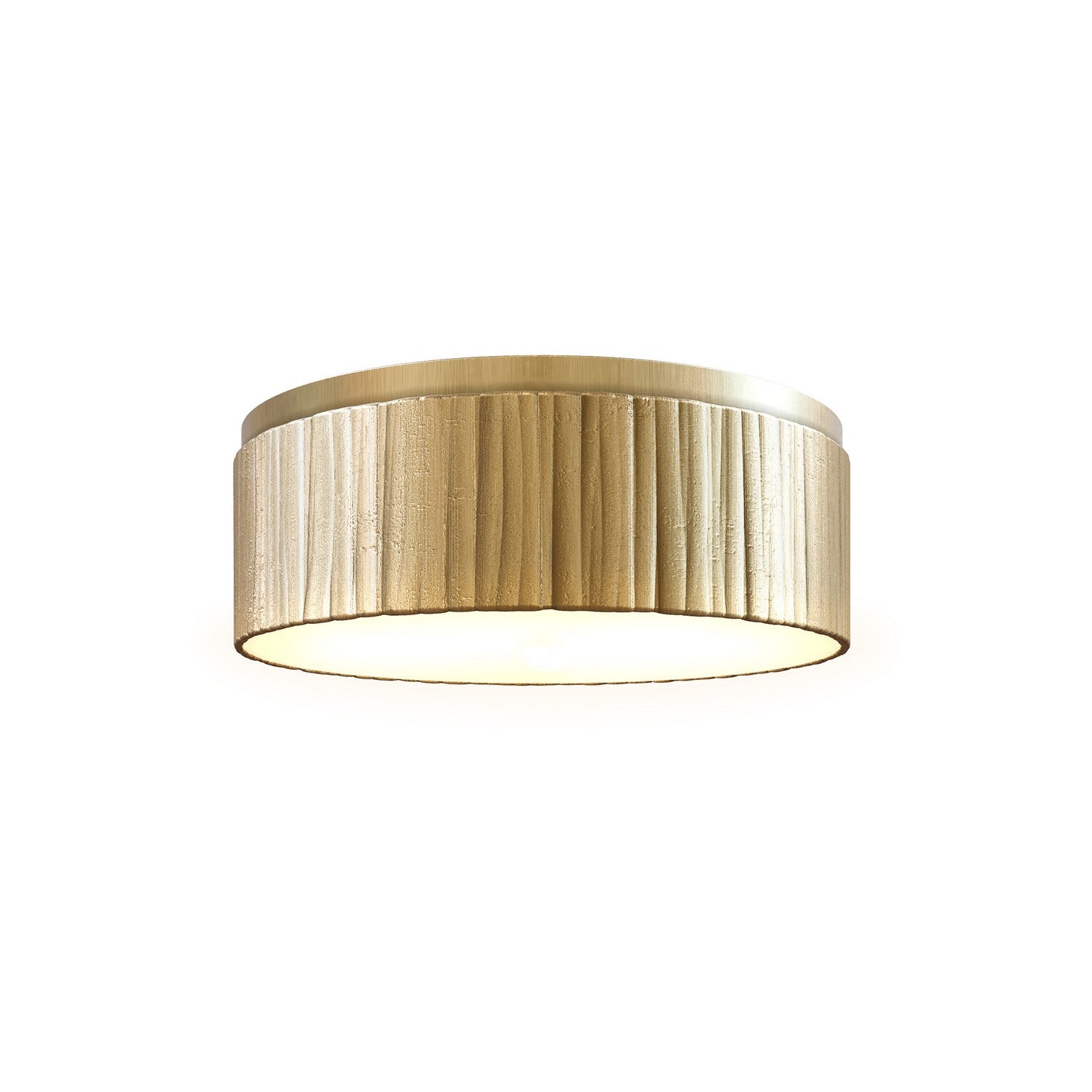 Alora Canada - LED Flush Mount - Kensington - Vintage Brass- Union Lighting Luminaires Decor