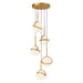Alora Canada - LED Pendant - Globo - Brushed Gold- Union Lighting Luminaires Decor