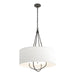 Hubbardton Forge - Four Light Pendant - Loop - Natural Iron- Union Lighting Luminaires Decor
