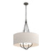 Hubbardton Forge - Four Light Pendant - Loop - Natural Iron- Union Lighting Luminaires Decor