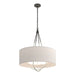 Hubbardton Forge - Four Light Pendant - Loop - Natural Iron- Union Lighting Luminaires Decor