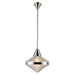 Alora Canada - One Light Pendant - Willard - Polished Nickel/Prismatic Glass- Union Lighting Luminaires Decor