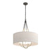 Hubbardton Forge - Four Light Pendant - Loop - Natural Iron- Union Lighting Luminaires Decor