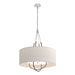 Hubbardton Forge - Four Light Pendant - Loop - Vintage Platinum- Union Lighting Luminaires Decor
