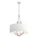 Hubbardton Forge - Four Light Pendant - Loop - Vintage Platinum- Union Lighting Luminaires Decor