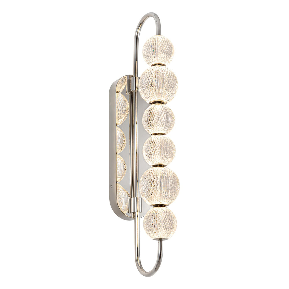 Alora Canada - LED Vanity - Marni - Polished Nickel- Union Lighting Luminaires Decor
