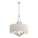 Hubbardton Forge - Four Light Pendant - Loop - Vintage Platinum- Union Lighting Luminaires Decor