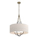 Hubbardton Forge - Four Light Pendant - Loop - Soft Gold- Union Lighting Luminaires Decor