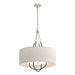 Hubbardton Forge - Four Light Pendant - Loop - Sterling- Union Lighting Luminaires Decor
