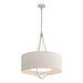 Hubbardton Forge - Four Light Pendant - Loop - Sterling- Union Lighting Luminaires Decor