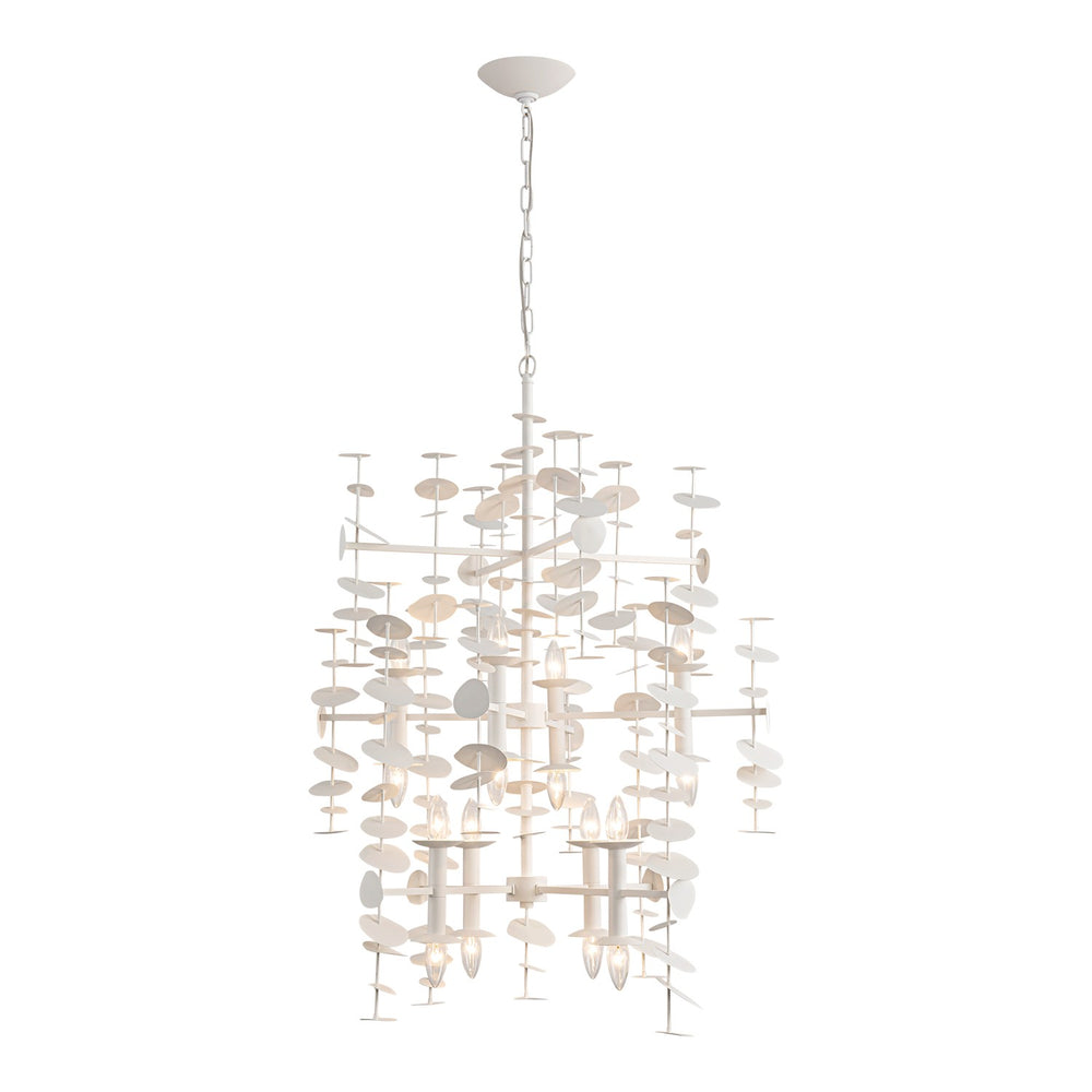 Alora Canada - 16 Light Chandelier - Yukari - Matte White- Union Lighting Luminaires Decor