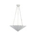 Alora Canada - Three Light Chandelier - Martine - Antique White- Union Lighting Luminaires Decor