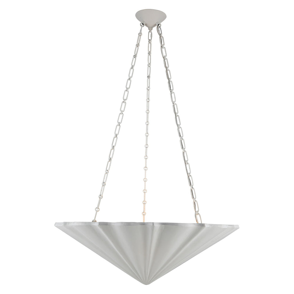 Alora Canada - Four Light Chandelier - Martine - Antique White- Union Lighting Luminaires Decor