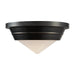 Alora Canada - One Light Flush Mount - Willard - Urban Bronze/Matte Opal Glass- Union Lighting Luminaires Decor