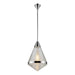 Alora Canada - One Light Pendant - Willard - Polished Nickel/Clear Prismatic Glass- Union Lighting Luminaires Decor