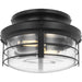 Progress Canada - Two Light Fan Light Kit - Springer II - Matte Black- Union Lighting Luminaires Decor