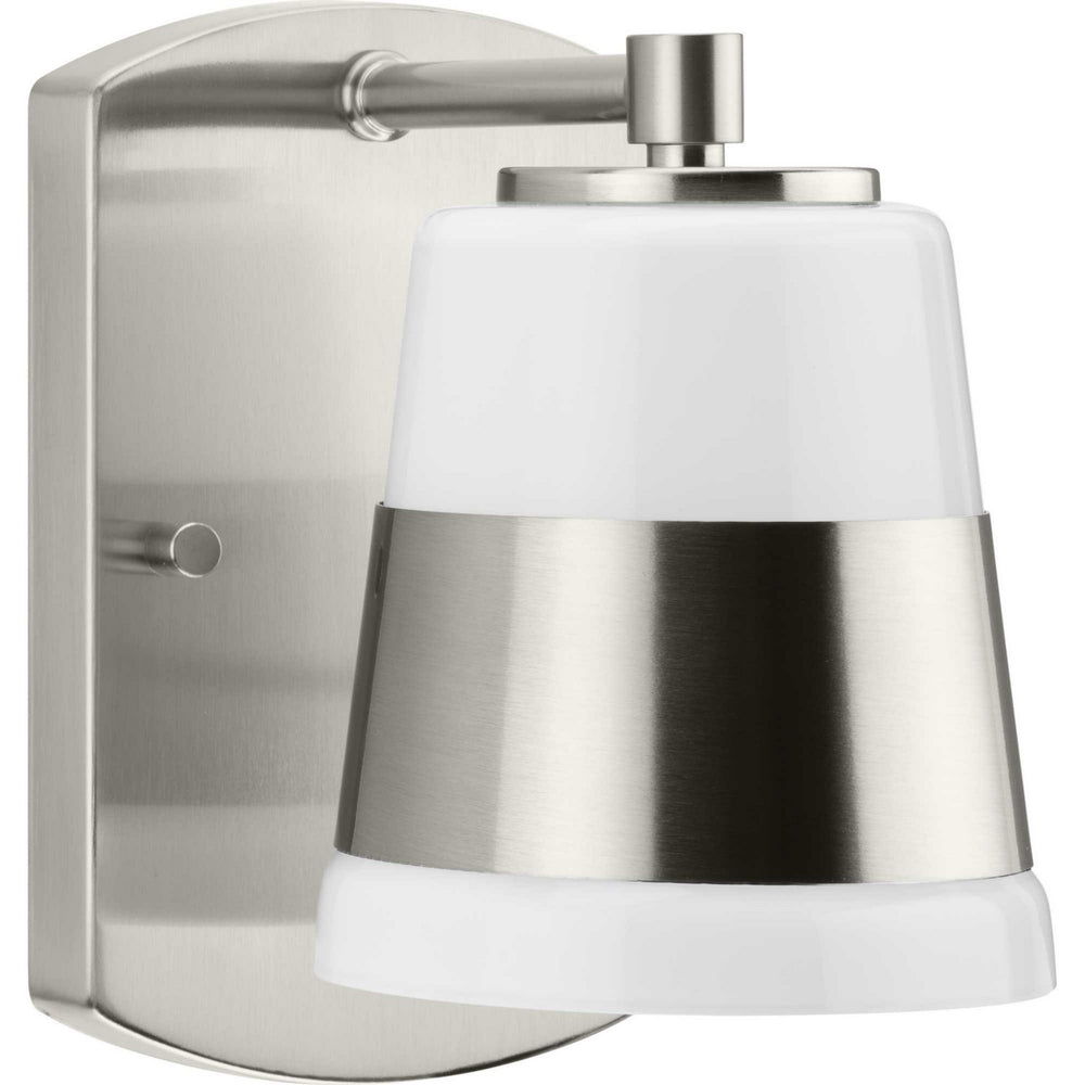 Progress Canada - One Light Bath - Haven - Brushed Nickel- Union Lighting Luminaires Decor