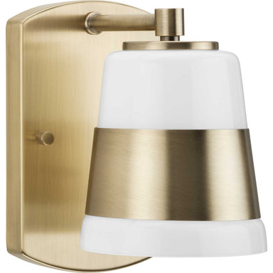 Progress Canada - One Light Bath - Haven - Vintage Brass- Union Lighting Luminaires Decor