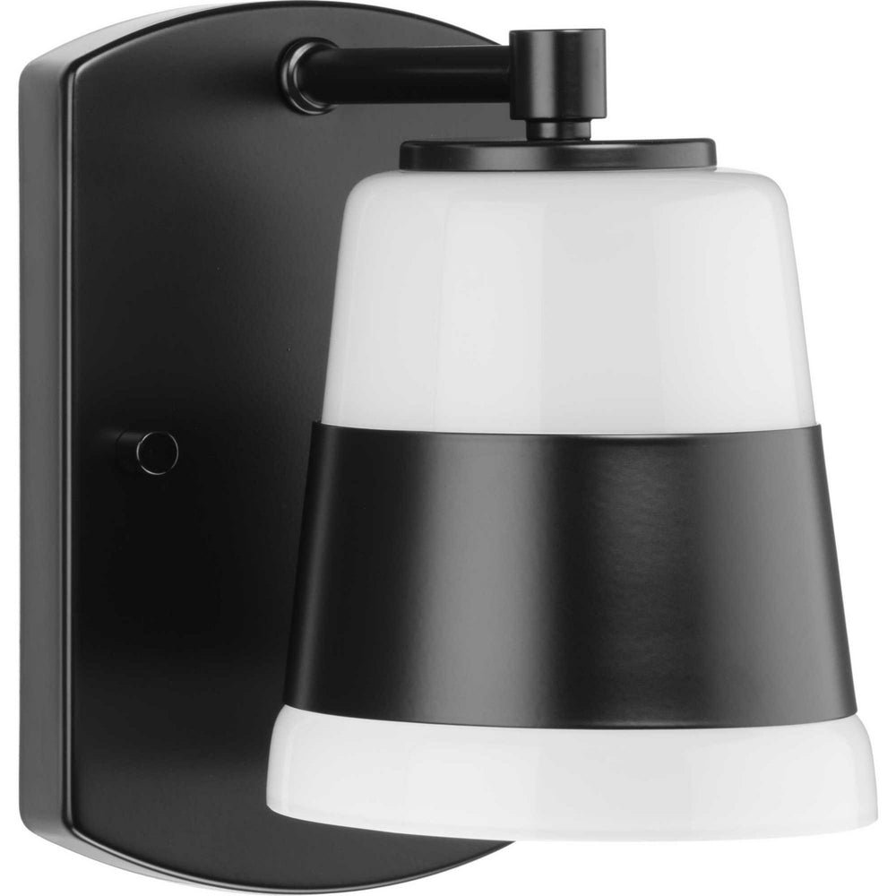 Progress Canada - One Light Bath - Haven - Matte Black- Union Lighting Luminaires Decor