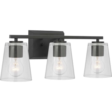 Progress Canada - Three Light Bath - Vertex - Matte Black- Union Lighting Luminaires Decor