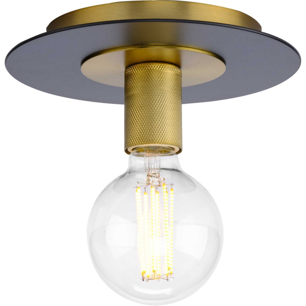 Progress Canada - One Light Flush Mount - Trimble - Brushed Bronze- Union Lighting Luminaires Decor