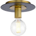 Progress Canada - One Light Flush Mount - Trimble - Brushed Bronze- Union Lighting Luminaires Decor