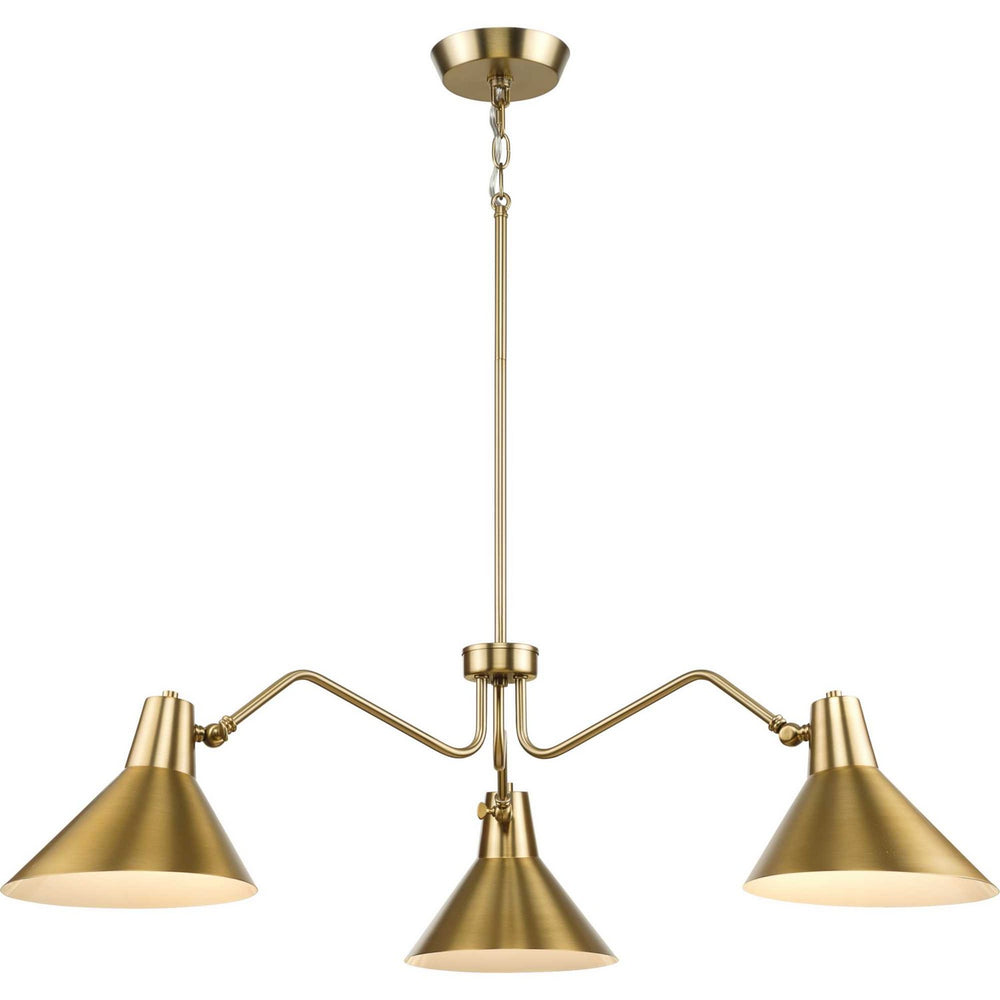 Progress Canada - Three Light Chandelier - Trimble - Brushed Bronze- Union Lighting Luminaires Decor