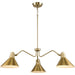Progress Canada - Three Light Chandelier - Trimble - Brushed Bronze- Union Lighting Luminaires Decor