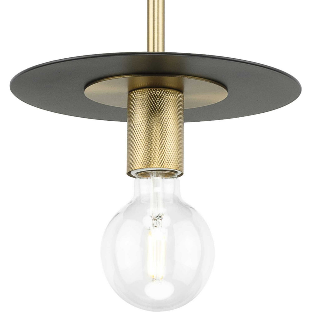 Progress Canada - One Light Mini Pendant - Trimble - Brushed Bronze- Union Lighting Luminaires Decor